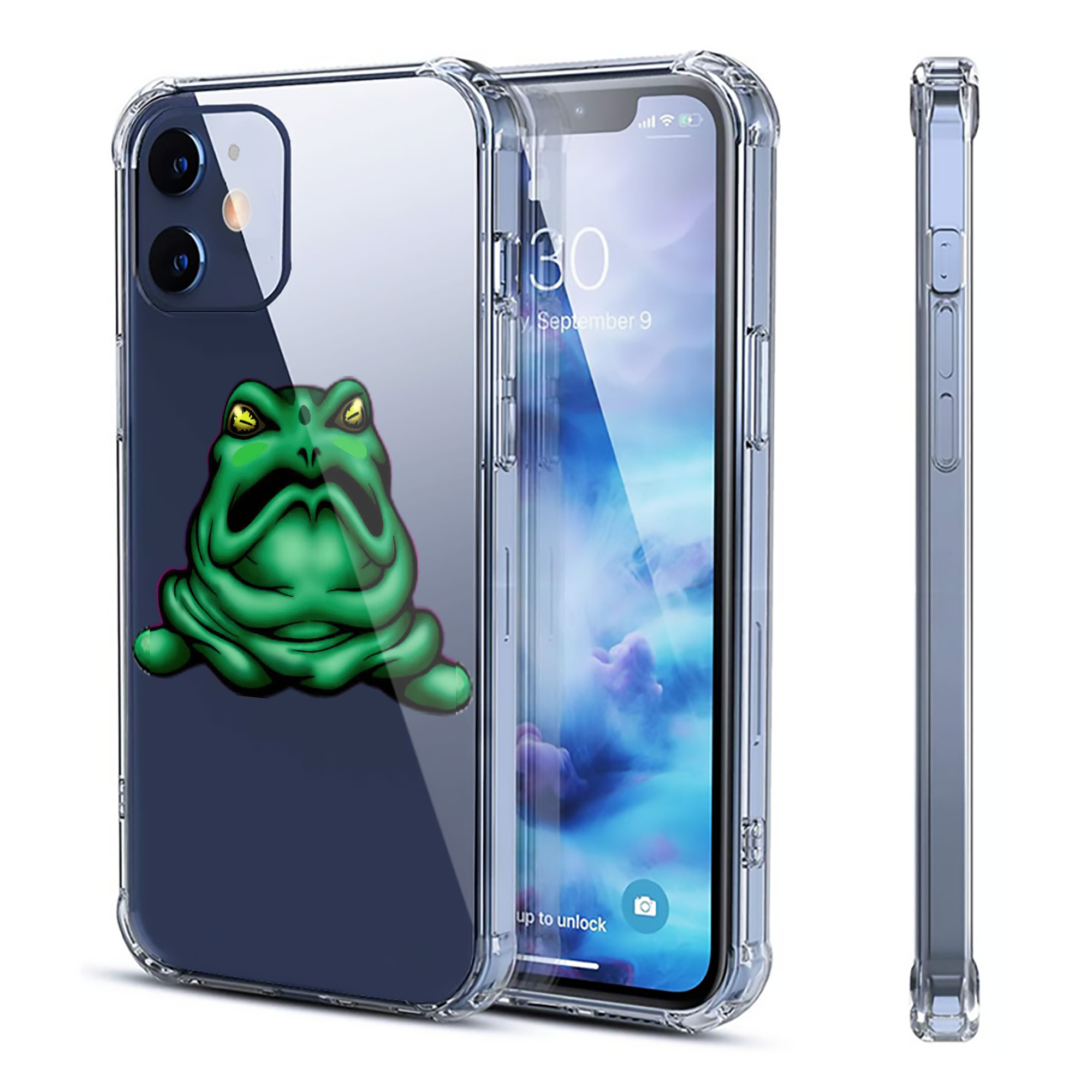 （画像用） 遊☆戯☆王 Yu-Gi-Oh! 【iPhone 12シリーズ対応】透明スマホケース（クリアソフトケース）